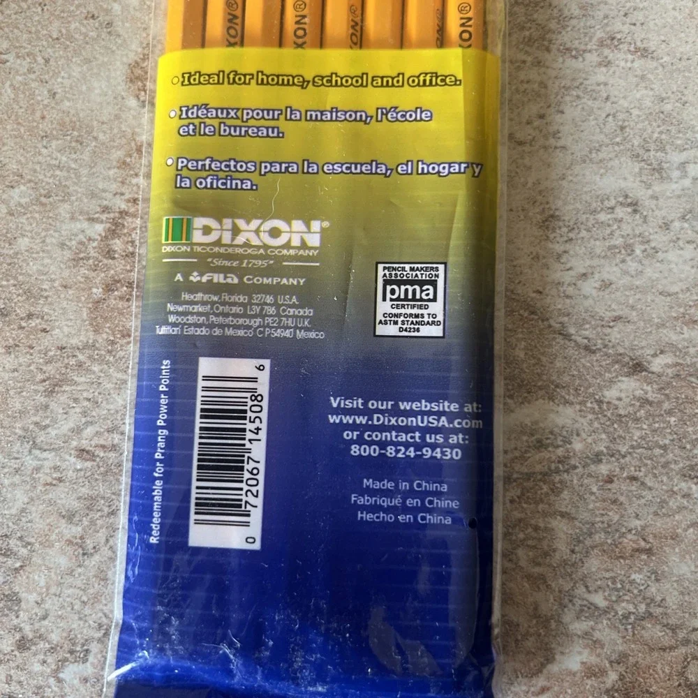 Dixon Ticonderoga No. 2‎ Pencils- 8 Packs Of 8
